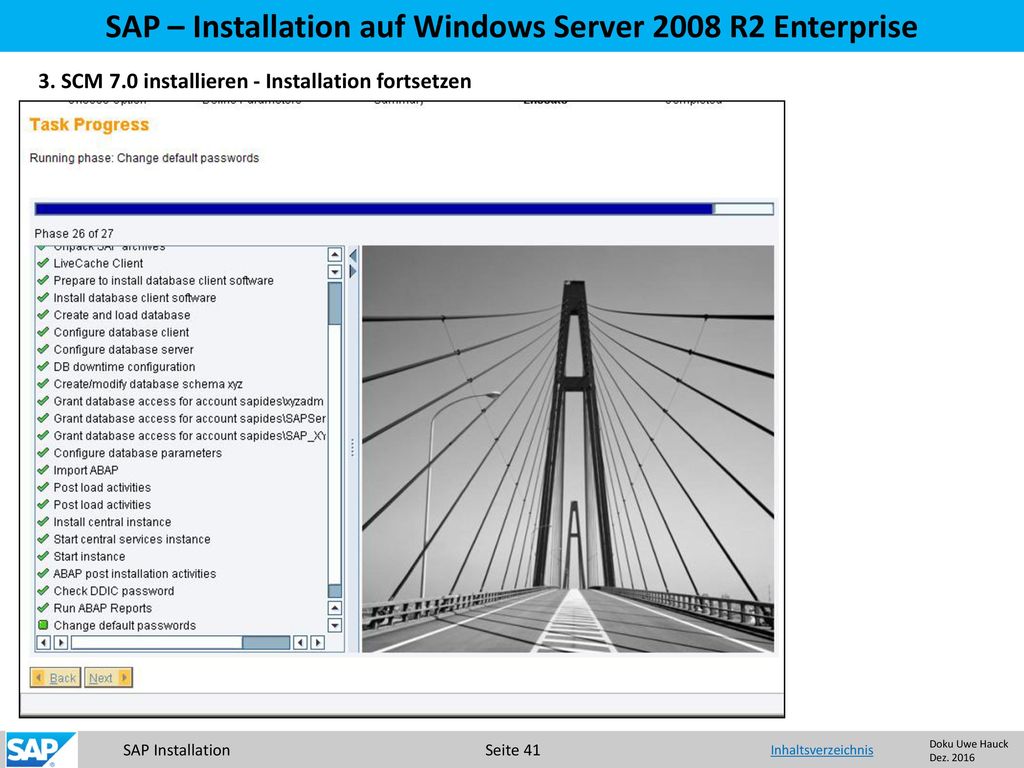 SAP – Installation auf Windows Server 2008 R2 Enterprise