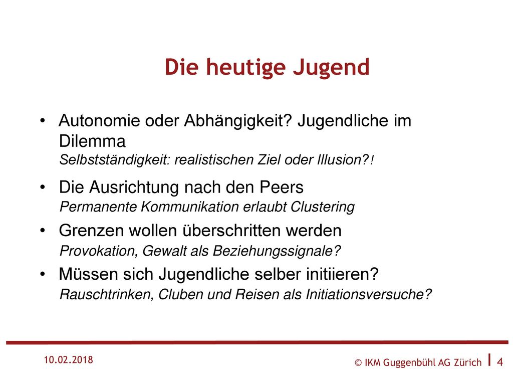 Die heutige Jugend Das Anpassungssyndrom Chillen und Hängen als Hobby
