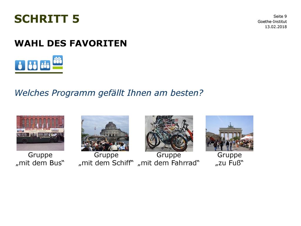 Schritt 5 Wahl Des Favoriten Welches Programm gefällt Ihnen am besten