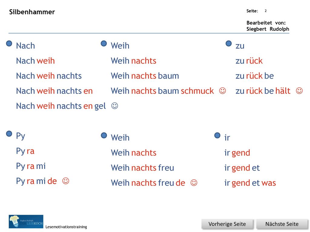 Nach Weih zu Nach weih Weih nachts zu rück Nach weih nachts Weih