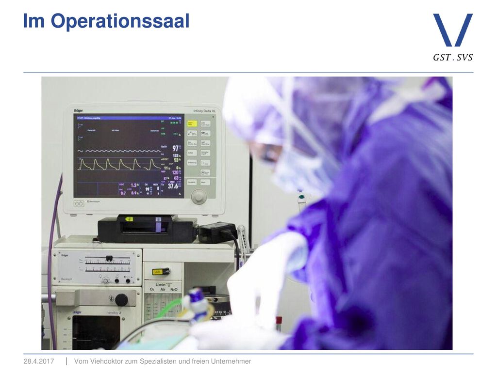 Im Operationssaal Vom Viehdoktor zum Spezialisten und freien Unternehmer
