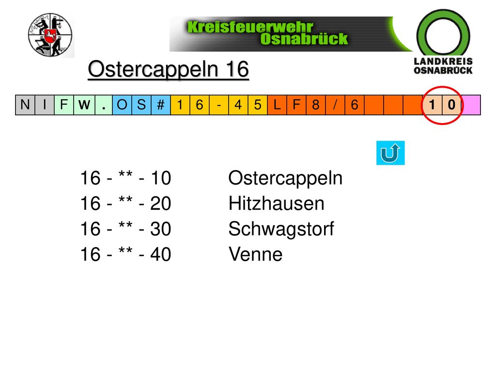 Ostercappeln ** - 10 Ostercappeln 16 - ** - 20 Hitzhausen