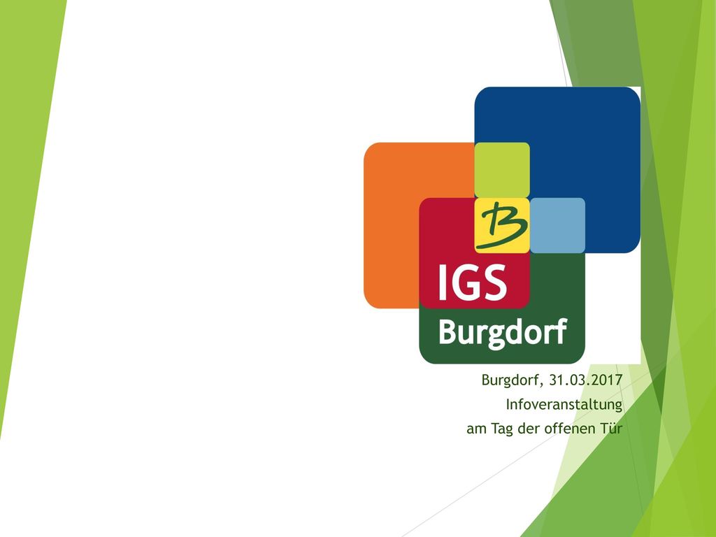 Burgdorf, Infoveranstaltung am Tag der offenen Tür