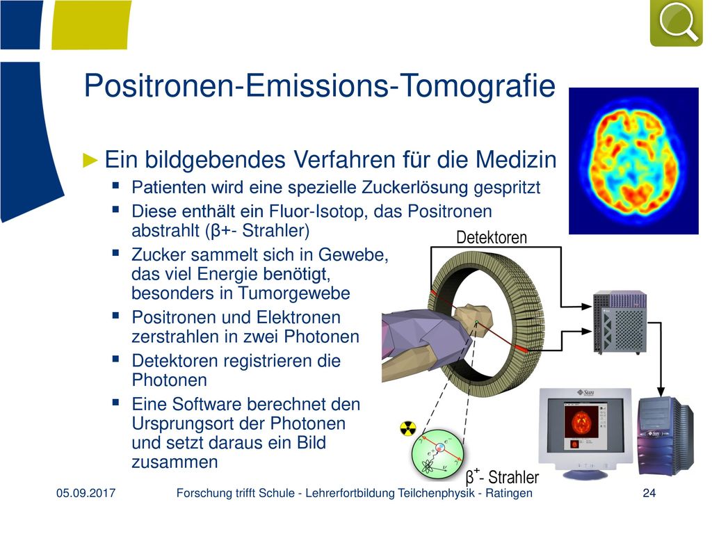 Forschung trifft Schule - Lehrerfortbildung Teilchenphysik - Ratingen