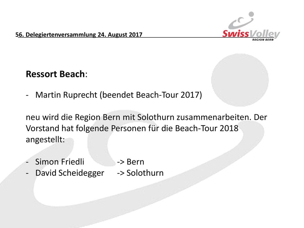 Ressort Beach: Martin Ruprecht (beendet Beach-Tour 2017)