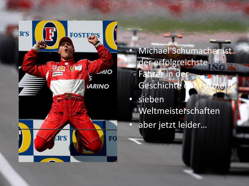 Michael Schumacher ist der erfolgreichste Fahrer in der Geschichte der Formel 1