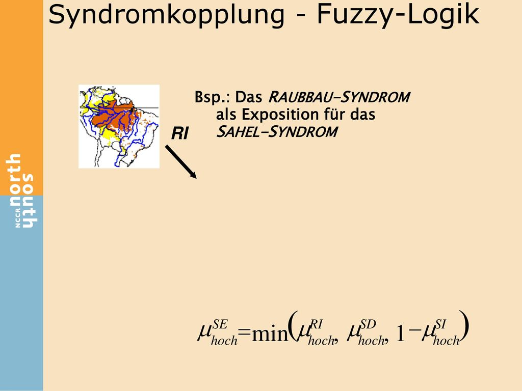 ( ) Syndromkopplung - Fuzzy-Logik m = m m - m min , , 1 RI