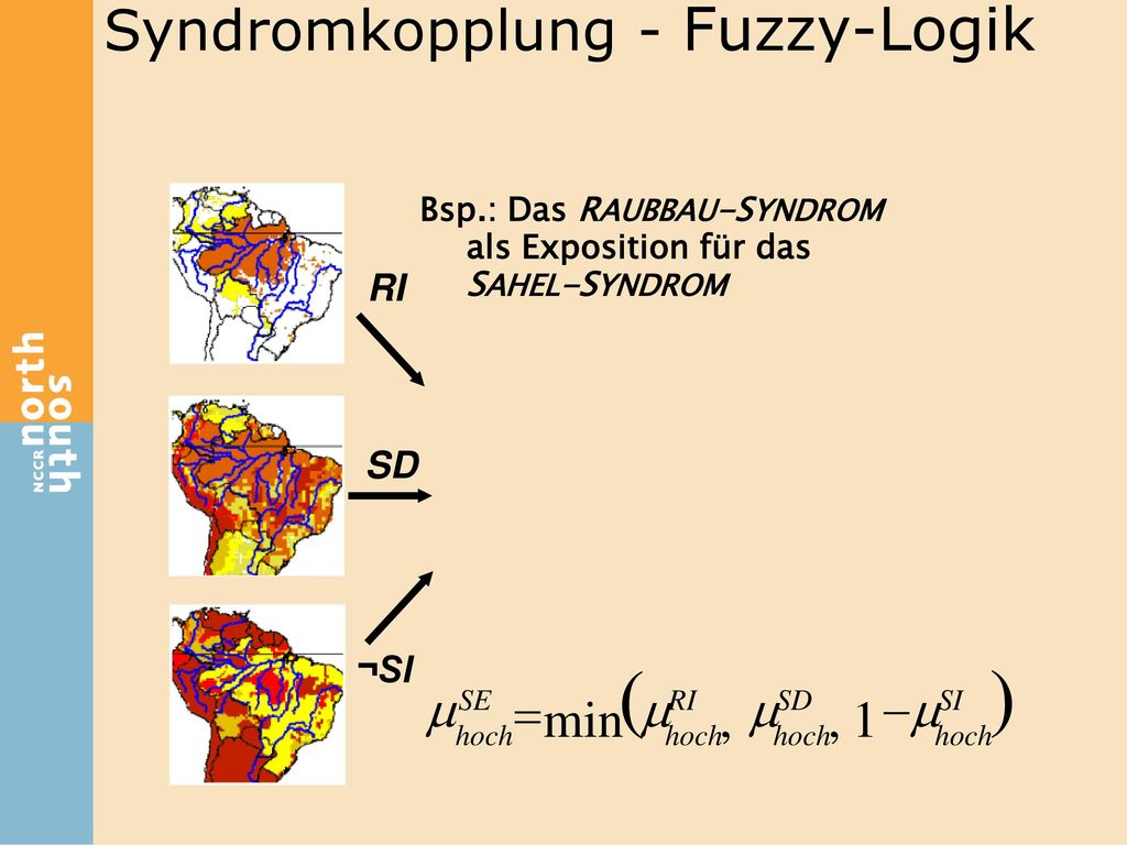 ( ) Syndromkopplung - Fuzzy-Logik m = m m - m min , , 1 RI SD ¬SI