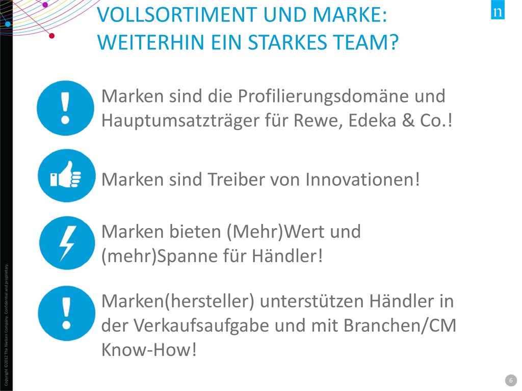 Vollsortiment und Marke: Weiterhin ein starkes Team