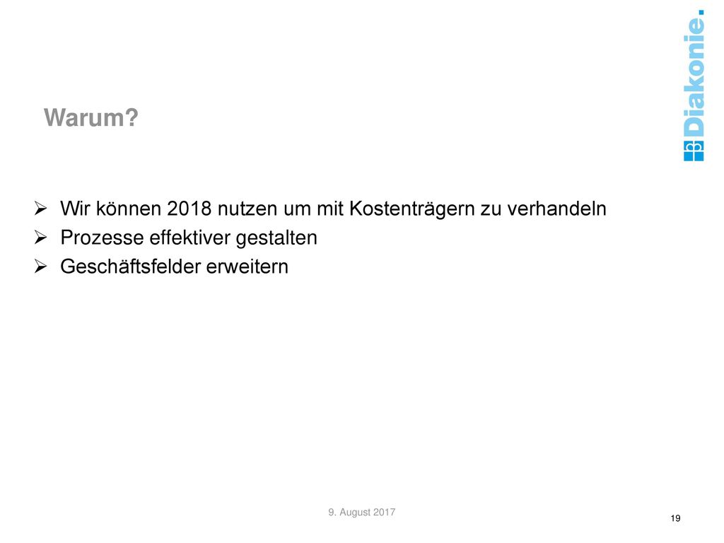 Warum Wir können 2018 nutzen um mit Kostenträgern zu verhandeln