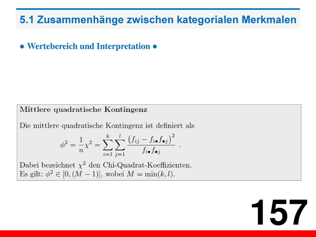 5.1 Zusammenhänge zwischen kategorialen Merkmalen