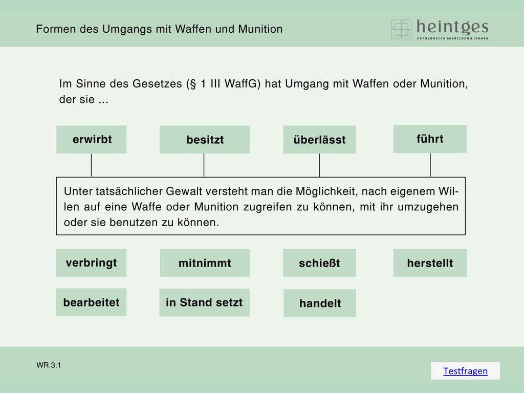 Welche der folgenden Geräte zählen nicht zu den Schusswaffen im Sinne des Jagdgesetzes