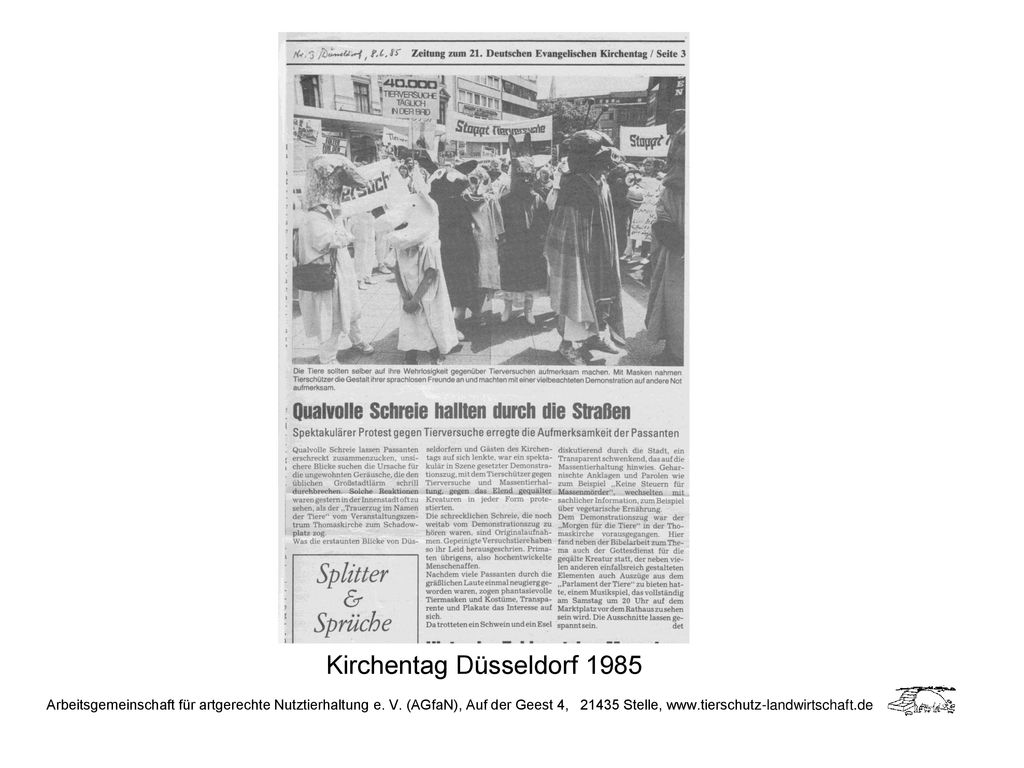 Kirchentag Düsseldorf 1985