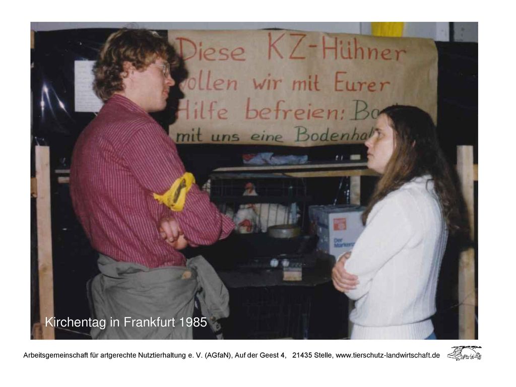 Kirchentag in Frankfurt 1985