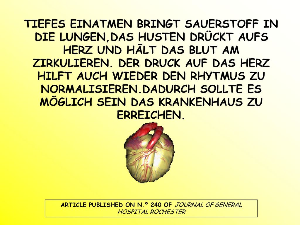 ARTICLE PUBLISHED ON N.º 240 OF JOURNAL OF GENERAL HOSPITAL ROCHESTER