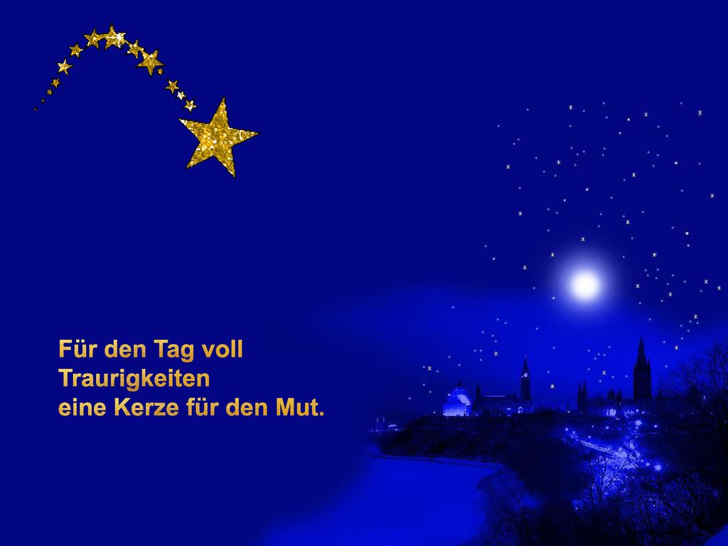 Für den Tag voll Traurigkeiten