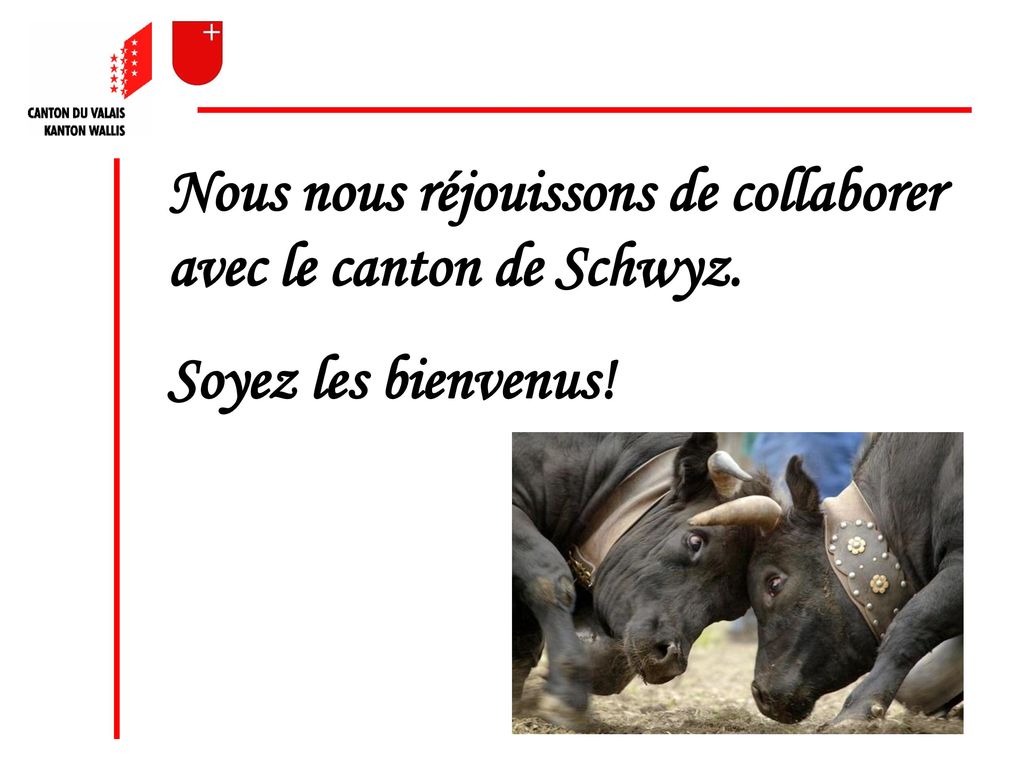 Nous nous réjouissons de collaborer avec le canton de Schwyz.