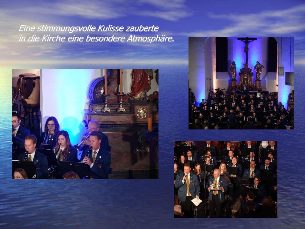 Eine stimmungsvolle Kulisse zauberte in die Kirche eine besondere Atmosphäre.