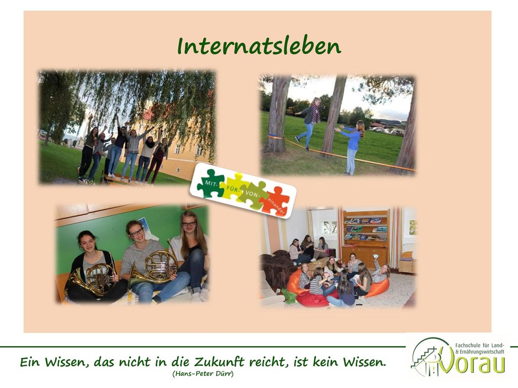 Ein Wissen, das nicht in die Zukunft reicht, ist kein Wissen.
