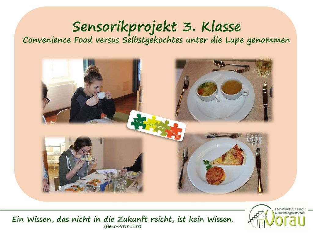 Ein Wissen, das nicht in die Zukunft reicht, ist kein Wissen.