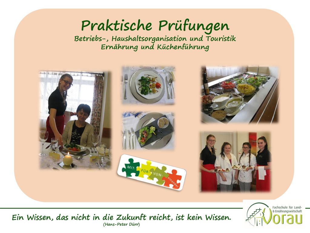 Ein Wissen, das nicht in die Zukunft reicht, ist kein Wissen.