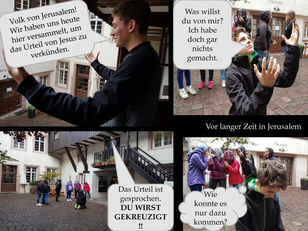 Was willst du von mir Ich habe doch gar nichts gemacht.