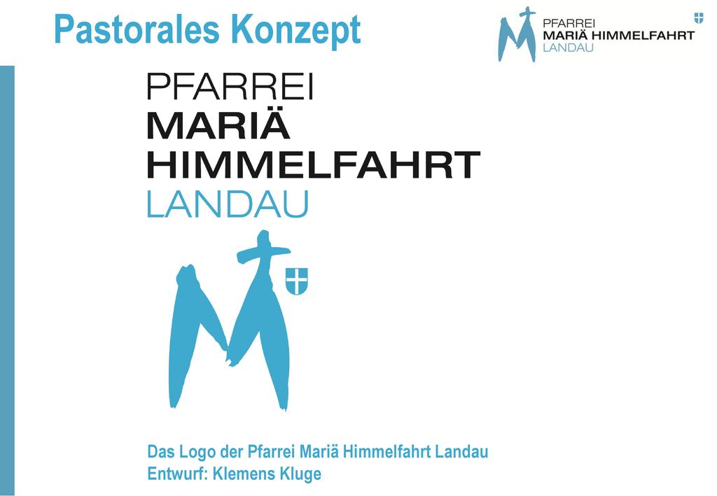Das Logo der Pfarrei Mariä Himmelfahrt Landau Entwurf: Klemens Kluge