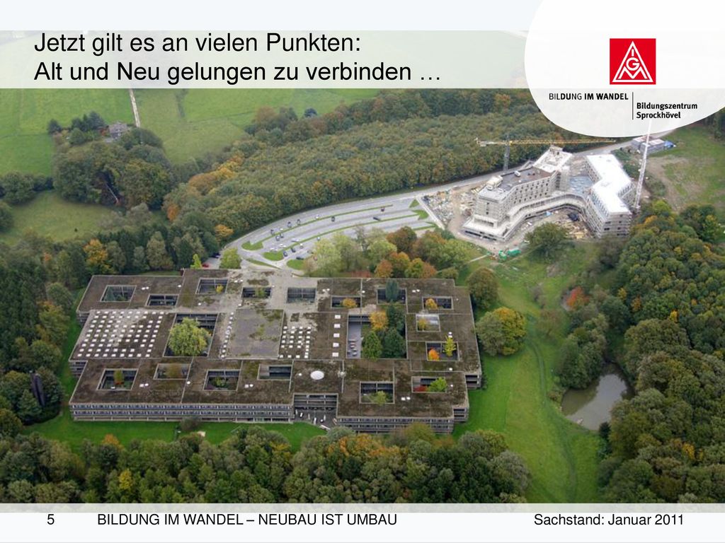 Jetzt gilt es an vielen Punkten: Alt und Neu gelungen zu verbinden …