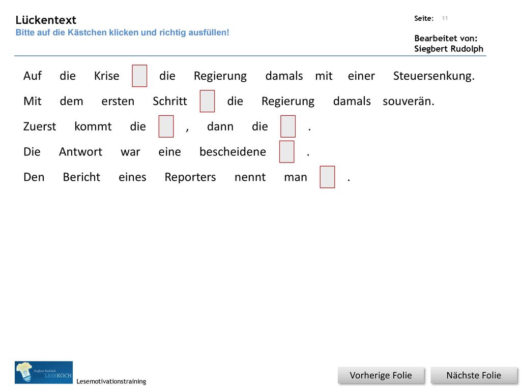 Auf die Krise die Regierung damals mit einer Steuersenkung. Mit dem