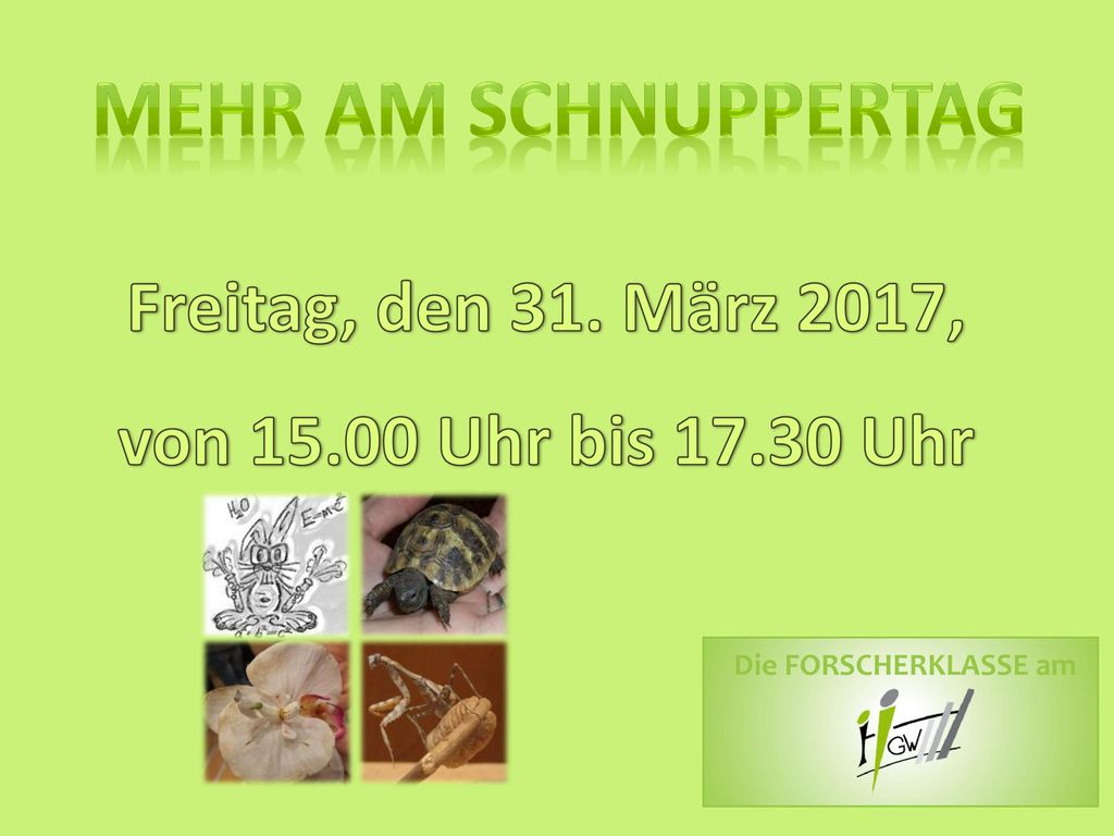 Freitag, den 31. März 2017, von Uhr bis Uhr