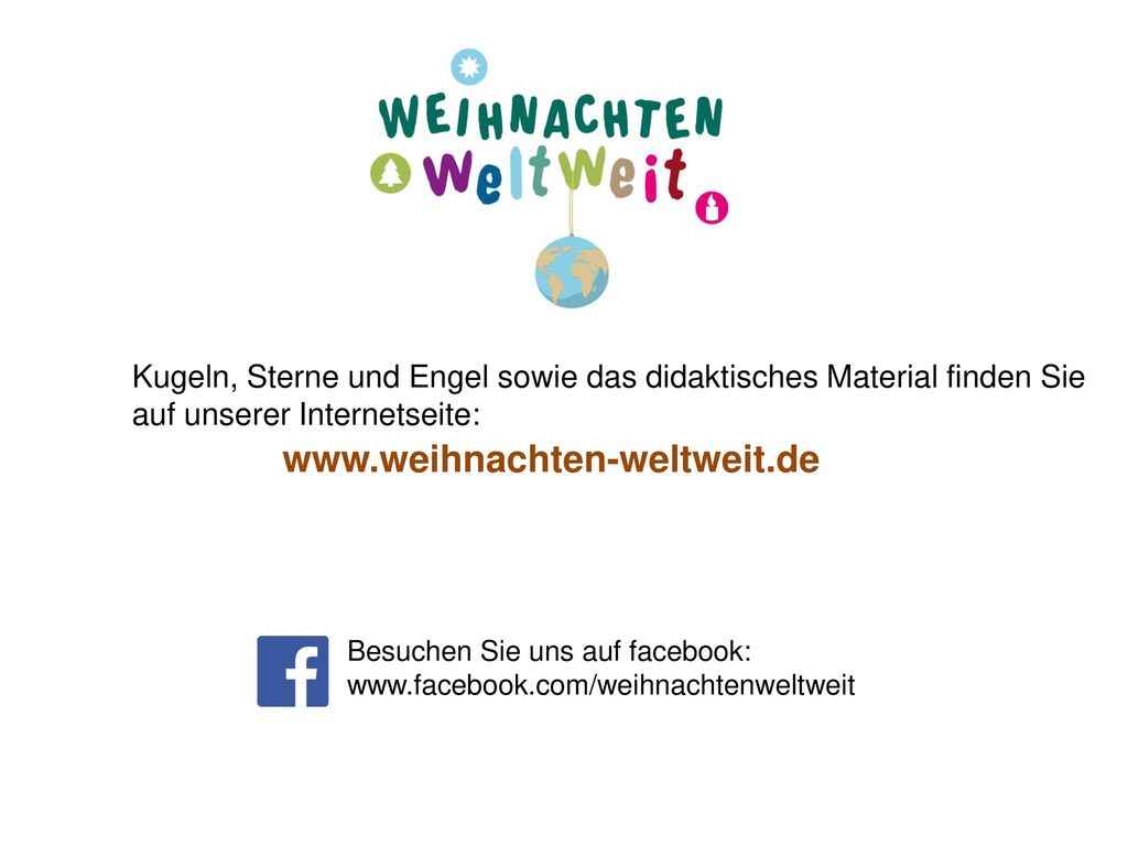 Kugeln, Sterne und Engel sowie das didaktisches Material finden Sie auf unserer Internetseite:
