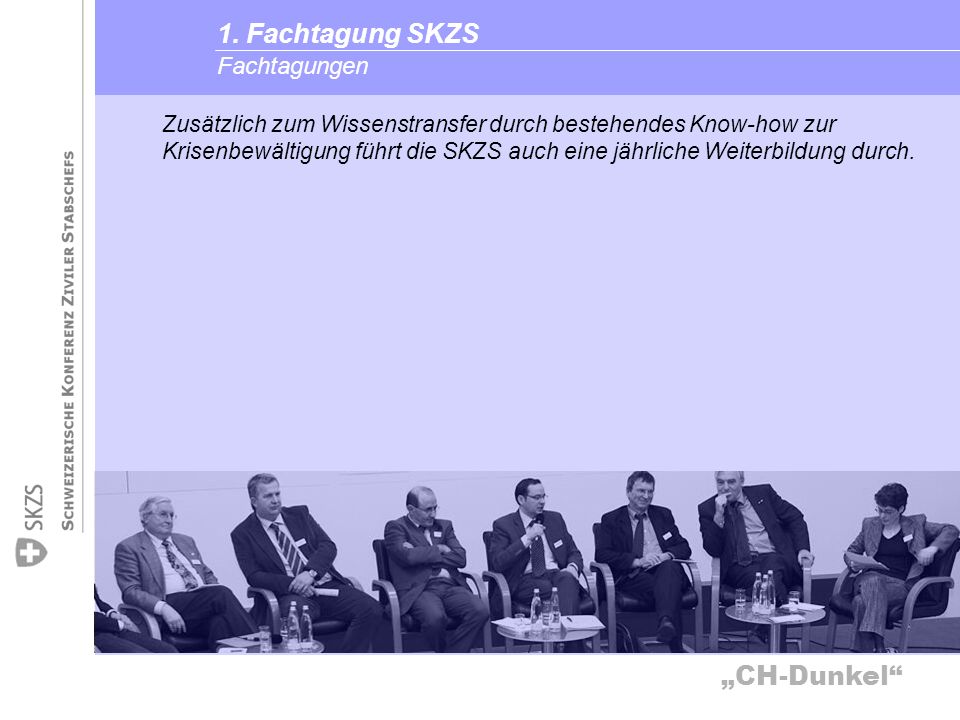 1. Fachtagung SKZS Fachtagungen