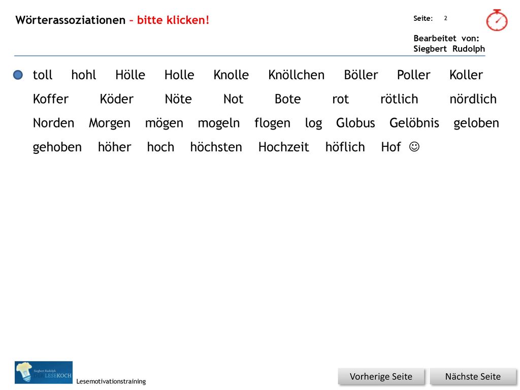toll hohl Hölle Holle Knolle Knöllchen Böller Poller Koller Koffer