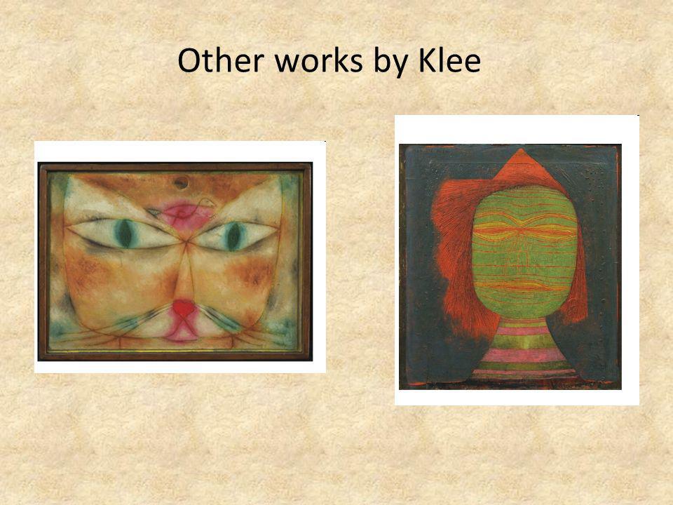 Other works by Klee
