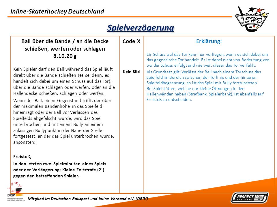 Ball über die Bande / an die Decke schießen, werfen oder schlagen