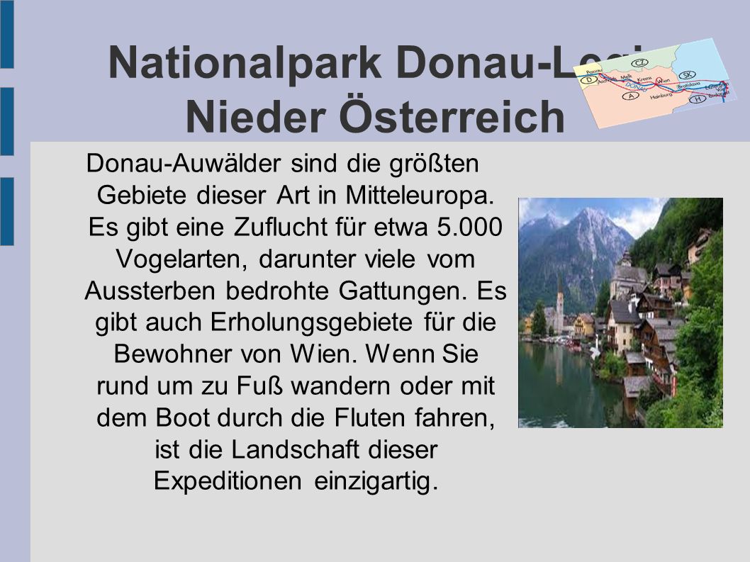 Nationalpark Donau-Legi Nieder Österreich