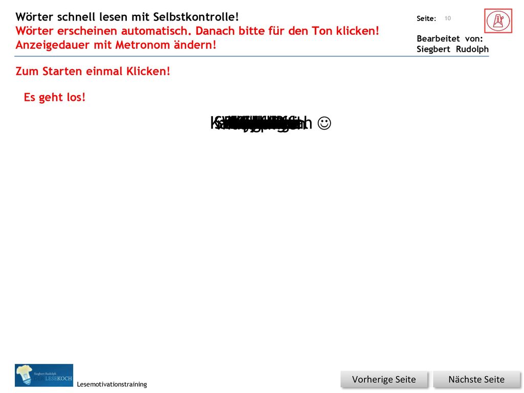 Kastagnetten Schöpflöffel musikalisch  ausbürsten Wischtuch entlocken