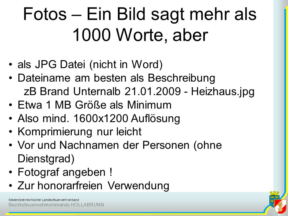Fotos – Ein Bild sagt mehr als 1000 Worte, aber
