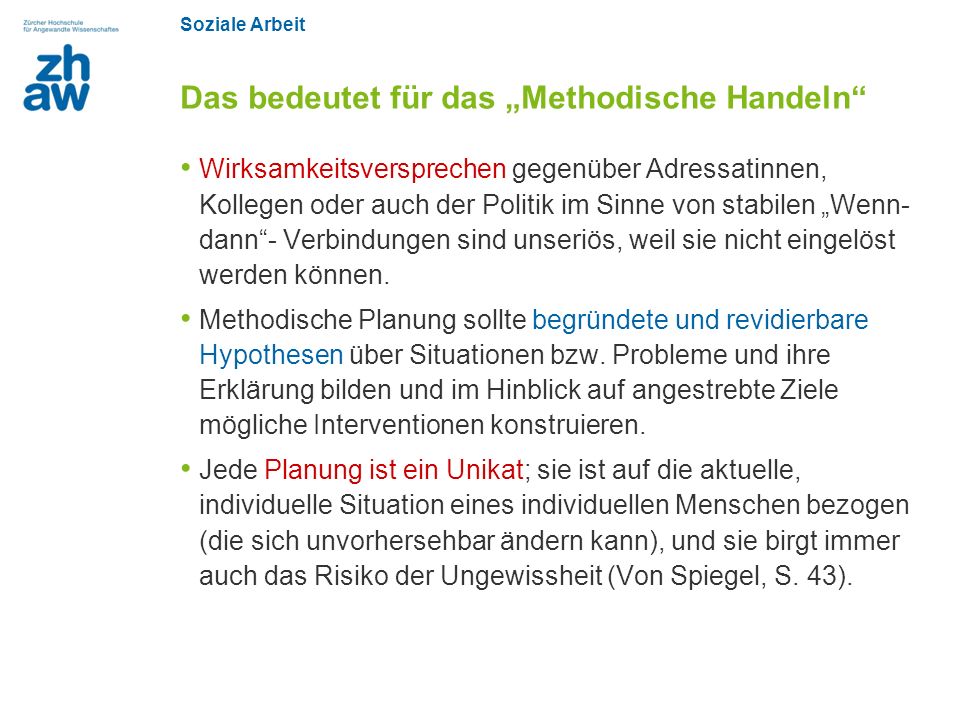 Kurs 3.1 – Allgemeine Theorien methodischen Handelns - ppt herunterladen