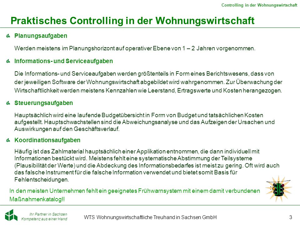 Praktisches Controlling in der Wohnungswirtschaft