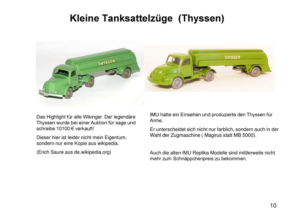 Kleine Tanksattelzüge (Thyssen)