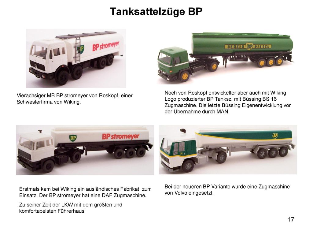 Tanksattelzüge BP
