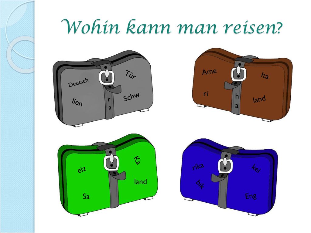 Wohin Fahren