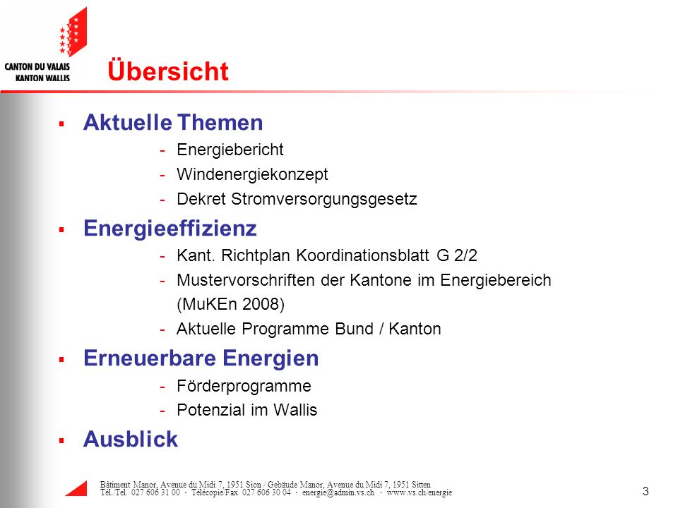Übersicht Aktuelle Themen Energieeffizienz Erneuerbare Energien