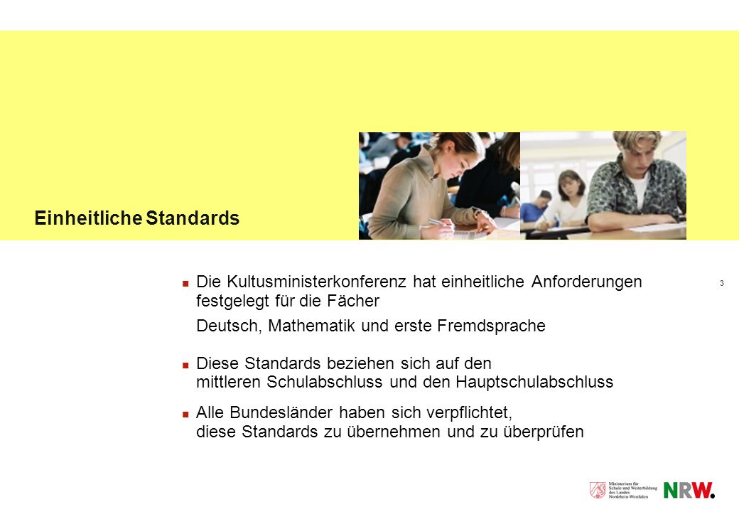 Einheitliche Standards