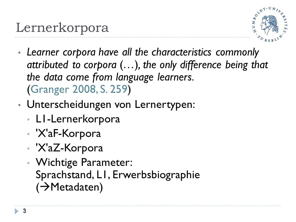 Lernerkorpora