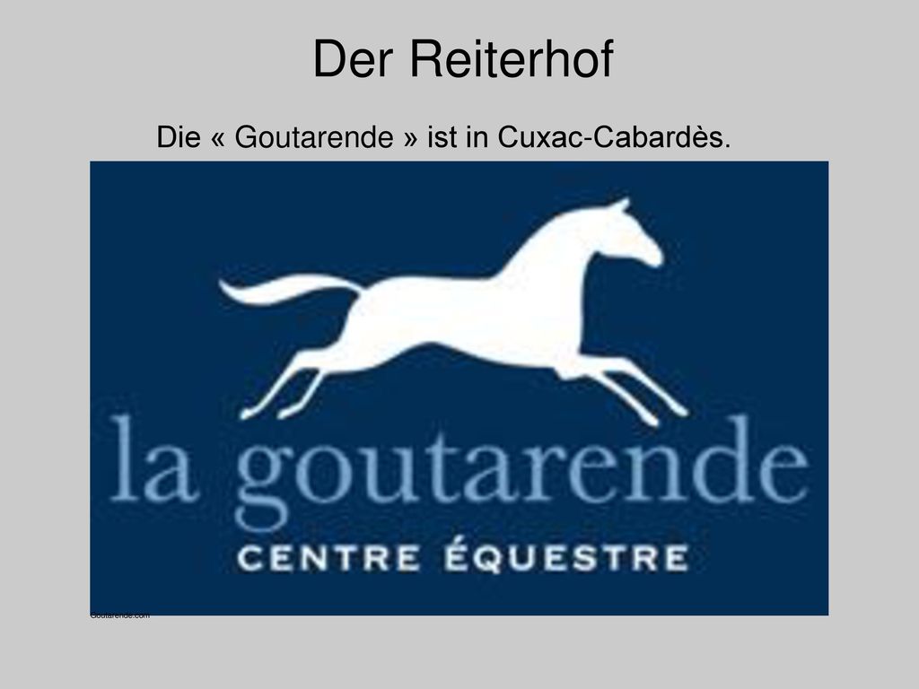 Der Reiterhof Die « Goutarende » ist in Cuxac-Cabardès. Goutarende.com