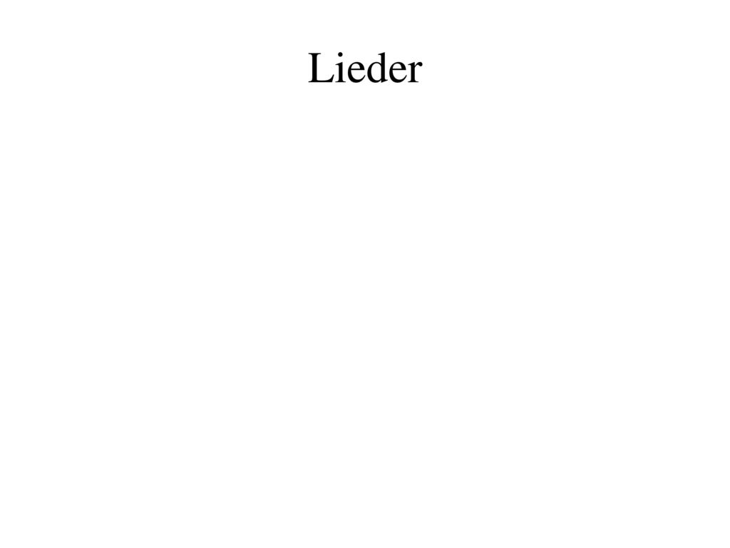 Lieder Dieses Jahr Thema ist « Filmusik » und wir singen :