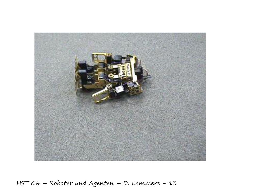 HST 06 – Roboter und Agenten – D. Lammers - 13