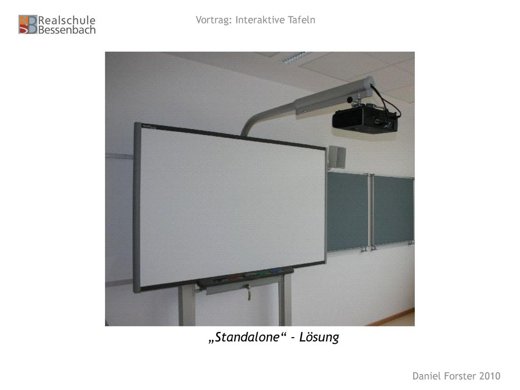 „Standalone - Lösung Vortrag: Interaktive Tafeln Daniel Forster 2010